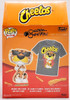 Funko POP TEES Cheetos Chester Cheetah Figure and XL Tee Bundle