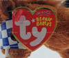 Ty Beanie Baby Secretariat the Horse Retail Version Plush 2007