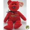 Ty Beanie Baby St. Louis Cardinals the Bear MLB Plush
