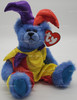 Ty Attic Treasures Calliope the Bear Jester Plush