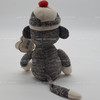 Ty Beanie Baby Socks the Sock Monkey Plush 2010