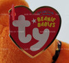 Ty Beanie Baby Treator the Halloween Bear Candy Corn Plush 2008