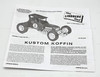 The Lindberg Line Kustom Koffin by Paul Lindberg Plastic Vehicle Model Kit 2012