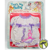 Totsy That's My Baby Doll Fashion White Dress for 19-22 Inch Dolls 1986 #5500