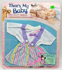 Totsy That's My Baby Pastel Striped Dress Doll Fashion for 15-17" Dolls 1986