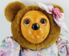 Raikes Bears Sophie 1993 Applause inc. Wooden Face 16" Bear Mother's Day w/ COA