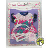 Cititoy Doll Fashion Set for 15-17 Inch Doll Skirt & Top Floral 1990 No. 6496