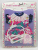 Cititoy Doll Fashion Set for 15-17 Inch Doll Skirt & Top Floral 1990 No. 6496