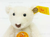 Steiff Original Teddy 4" Miniature White Fully Jointed Teddy Bear No. 030000