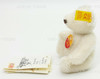 Steiff Original Teddy 4" Miniature White Fully Jointed Teddy Bear No. 030000