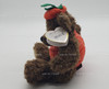 Ty Attic Treasures Peter the Bear in Pumpkin Costume Halloween Plush