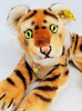 1950's Steiff Vintage Tiger Cub 10" Lying Down Pose
