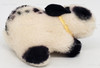 Steiff Timmy White with Black Spots Bunny Rabbit Yellow Ribbon Mohair Plush