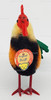 Vintage Steiff Rooster Mohair Plush with Plastic Legs