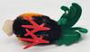Vintage Steiff Rooster Mohair Plush with Plastic Legs