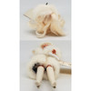Barbie Doll in White Mink Coat by Lara's Fur Accessories New York, NY USA