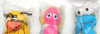 Sesame Street Mini Beans Plush Lot of 8 Plush Toys Kellogg's 1999