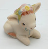 Nativity Little Calf Painted Bisque Figurine 1981 Hallmark CHK100-3