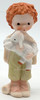 Nativity Gentle Shepherd Painted Bisque Figurine CHK100-4 Hallmark 1981