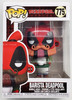 Funko Pop Marvel Deadpool 30th Coffee Barista Deadpool 775 Bobble Head Figure