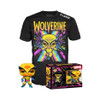 Funko Pop! Pop & Tees Marvel X-Men Wolverine Blacklight XL Tee Shirt 57465