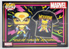 Funko Pop! Pop & Tees Marvel X-Men Wolverine Blacklight XL Tee Shirt 57465