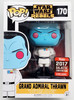 Funko POP Star Wars Rebels Grand Admiral Thrawn 170 Vinyl Bobble Head Figure