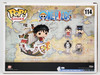 Funko POP Rides Animation One Piece Luffy with Thousand Sunny 144 Vinyl Figure