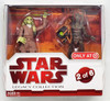 Star Wars Legacy Geonosis Arena Showdown Kit Fisto and Geonosian Warrior Figures