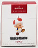 Hallmark Keepsake Miniature Christmas Ornament Nintendo Super Mario Toad