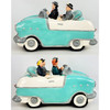 I Love Lucy Car Cookie Jar Vandor 14042