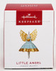 Hallmark Keepsake Miniature Christmas Ornament Little Angel with Heart 2022