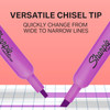 Sharpie Tank Highlighters, Assorted, Chisel Tip, 36 Count