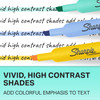 Sharpie Tank Highlighters, Assorted, Chisel Tip, 36 Count