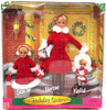 Barbie Holiday Sisters Gift Set Barbie Kelly & Stacie Dolls 1999 Mattel #23617