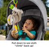 Fisher-Price Baby Slow Much Fun Stroller Sloth for Newborns Ages 0+ Months