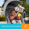 Fisher-Price Baby Slow Much Fun Stroller Sloth for Newborns Ages 0+ Months
