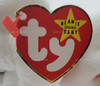 Ty Beanie Baby Valentino the Bear Toys for Tots Version Plush 1995