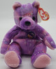 Ty Beanie Baby Clubby VI the Bear Purple Version BBOC Plush 2003