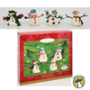 Hallmark Keepsake Mitford Snowman Jubilee Set of 4 Christmas Ornament QX2825
