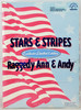 Stars and Stripes Raggedy Ann and Andy Plush Doll Set Applause 752285
