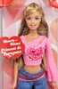 Hearts and Kisses Valentine Barbie Doll 2004 Mattel 11521