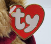 Ty Attic Treasures Jangle the Bear Poseable Christmas Plush