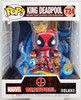 Funko POP Marvel King Deadpool 724 Deluxe Vinyl Bobble Head Figure