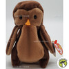 Ty Beanie Baby Hoot the Owl Plush 1996