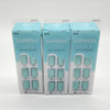 Kiss imPRESS Color Press-On Manicure Nails Lot of 3 Mint to Be 83747, Short