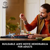 LEGO Ideas Jaws Diorama Kit and Shark Toy for Adults 21350