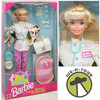 Pet Doctor Barbie Doll with Kitty and Puppy Sounds 1996 Mattel 14603