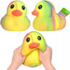 Squeeezy Jumbo Squishy Duck for Kids Teens & Adults Over 5 Inches Tie Dye