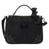 Mickey and Minnie Spiderweb and Bats Crossbody Bag Loungefly